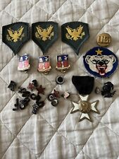 Vintage Military Pin Patch Lot picture