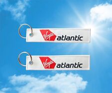 Virgin Atlantic Keychain Keyring baggage luggage tag picture