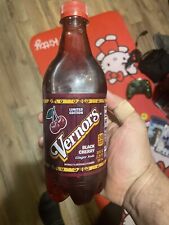 LIMITED EDITION VERNORS BLACK CHERRY 20 Oz Plastic Bottle Michigan Exclusive picture