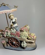 Retired Lladro. FLOWERS OF THE SEASON Figurine 1454. picture