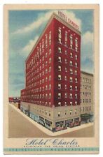 Springfield Massachusetts c1940's Hotel Charles, demolished 1997 picture