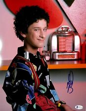 DUSTIN DIAMOND Signed SAVED BY THE BELL Screech 11x14 Photo Beckett BAS Witness picture