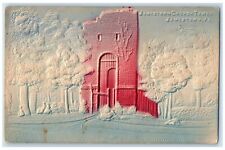 c1910's Jamestown Church Tower Exterior Jamestown Virginia VA Embossed Postcard picture