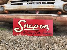 Antique Vintage Old Style Snap On Tool Sign picture