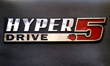 Hyper Drive Star Wars Car Emblem - Chrome Plastic Not a Decal / Sticker picture