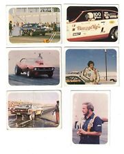 1971 Fleer RACE USA 6 vintage racing cards lot non sport AHRA Drag Nationals picture