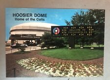 POSTCARD OF THE HOOSIER DOME, INDIANAPOLIS, INDIANA picture
