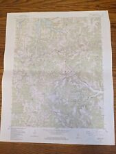 1980 TASWELL, INDIANA US DEPT INTERIOR GEOLOGICAL SURVEY MAP VTG picture
