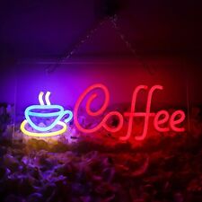 Coffee Shop Neon Signs for Wall Decor LED USB  Cafe Decoration Light Sign -17