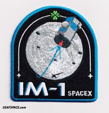 Authentic IM-1 Odysseus LUNAR Mission SPACEX FALCON 9 Launch EMPLOYEE Patch picture