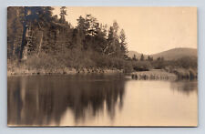RPPC Scenic View Near Grant's Camps Kennebago Lake Maine ME Real Photo Postcard picture