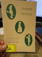 Hamilton County Ohio Cincinnati Pioneer Profiles First Families Genealogy Book picture