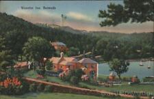 Bermuda Waterlot Inn Yankee Store Linen Postcard 1d, 1d stamp Vintage Post Card picture
