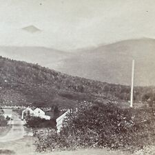Antique 1870s The Glen House Farm New Hampshire Stereoview Photo Card V2017 picture
