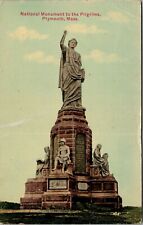 Antique Postcard, National Monument To The Pilgrims, Plymouth Mass picture