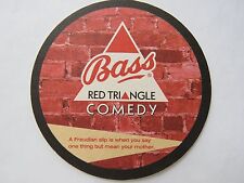 Beer Coaster:  BASS - Red Triangle Comedy The Freudian Slip - England Brewing Co picture