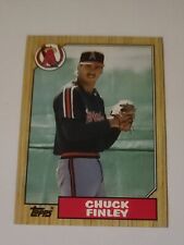 446 Chuck Finley California Angels 1987 Topps picture