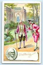 Advertising Victorian TRADE CARD French Voltaire Emile Bonzel picture