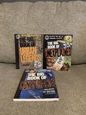 The Big Book of Conspiracies Unexplained Urban Legends Factoid Books Lot Of 3 picture