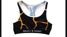 PSD Gold Fur Beast Mode Womens Sports Bra size Large (Bra Size 34DD - 40B) NWT picture
