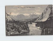 Postcard Bow Valley below Falls Banff Canada picture