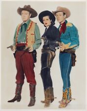 Son of Paleface Bob Hope Jane Russell Roy Rogers with guns 8x10 inch photo picture