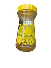 Vintage 1980s Clear Glass Lemonade Jar 24 Oz picture