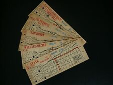 VINTAGE  CHICAGO SURFACE LINES Streetcar Transfers  30's • Any 3• $ 7 FREESHIP picture