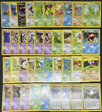 POKÉMON NEO DISCOVERY UNLIMITED COMMON AND UNCOMMON SET COMPLETE ITA PL/LP picture