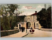 c1910 Gibraltar South Port Gates United Kingdom UK Postcard picture