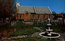 Manheim Pennsylvania Zion Lutheran Red Rose Church cemetery ~ postcard sku381 picture