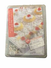 New Wilton 11x15x2” Cake Baking Sheet Pan With Cover. New & Sealed. picture