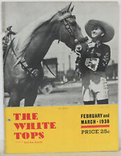 (Circus) The White Tops Magazine Feb/Mar 1938 Tim McCoy Cover & Article picture