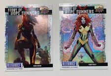 2023 UD Marvel Allegiance AVENGERS vs X-MEN Story of Hope Summers (You pick) picture