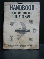 VINTAGE - VIET NAM WAR - 1967 - HANDBOOK FOR US FORCES IN VIETNAM picture