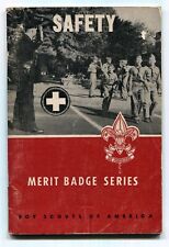 BSA Merit Badge Book: SAFETY c.1958 p.1965 -3347 3.5M765- picture