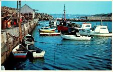 Pigeon Cove Harbor, Rock Port, Cape Ann, Massachusetts MA chrome Postcard picture