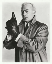 Edward Woodward  8x10 PHOTO actor  The Equalizer  classic tv B&W  (#002) picture