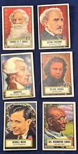 1952 TOPPS LOOK 'n SEE 6 CARD LOT picture