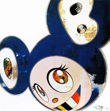 Takashi Murakami And Then x 6 Blue signed print ED 300 kaikai kiki picture