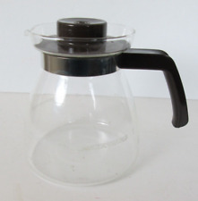 Vintage Farberware 12 Cup Replacement Coffee Carafe And Lid Corning Glass USA picture
