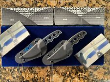 SOG Topo Contour Knife Set (Bead Blasted C47/TiNi C47T) USA Collectible NEW picture