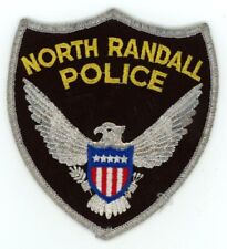 OHIO OH NORTH RANDALL POLICE NICE SHOULDER PATCH SHERIFF THREAD ISSUE RIGHT SIDE picture