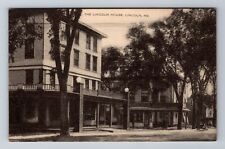 Lincoln ME-Maine, The Lincoln House, Antique Vintage Souvenir Postcard picture