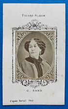 George Sand writer author cdv Figaro France picture