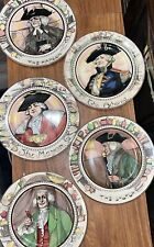 Royal Doulton Series Rare Plates (5)Squire, Parson, Admiral Mayor Doctor England picture