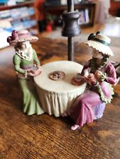 Ladys Vintage Tea Time Lamp picture