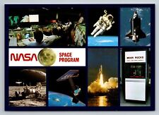 Nasa Space Program Multiview Texas Vintage Unposted Postcard picture