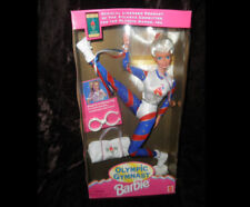 NEW 1995 MATTEL #15123, BARBIE OLYMPIC GYMNAST BLONDE ATLANTA 1996 OLYMPIC GAMES picture