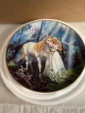 The Danbury Mint Collectible Plate The Enchanted Forest By Ken Barr 1993 picture